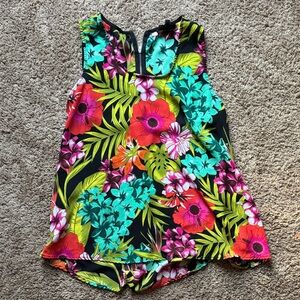 Floral Sleeveless Top